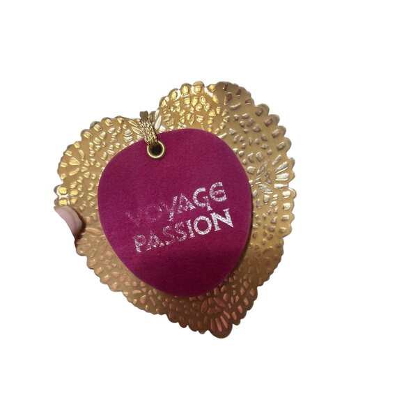 Handcrafted Voyage Passion Beaded Fringe Purse With Brown Handles NWT - Picture 7 of 8